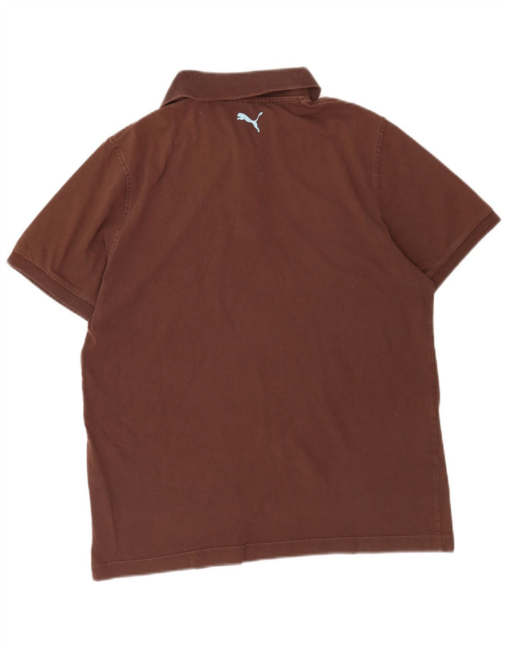 Puma muška polo majica Large Brown