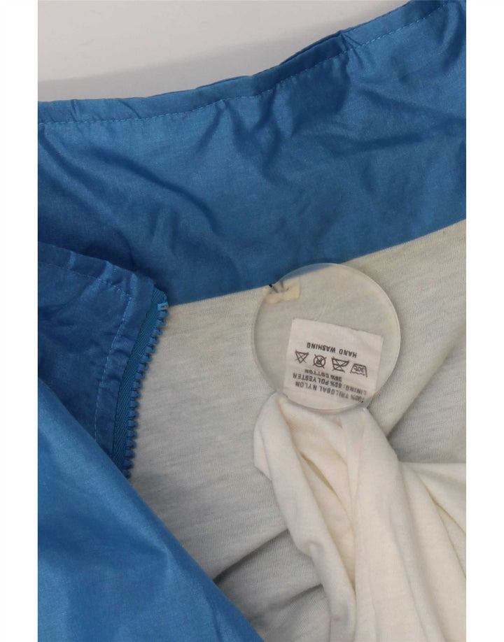 Vintage muška trenirka Gornja jakna XL plavi najlon u blokovima boja