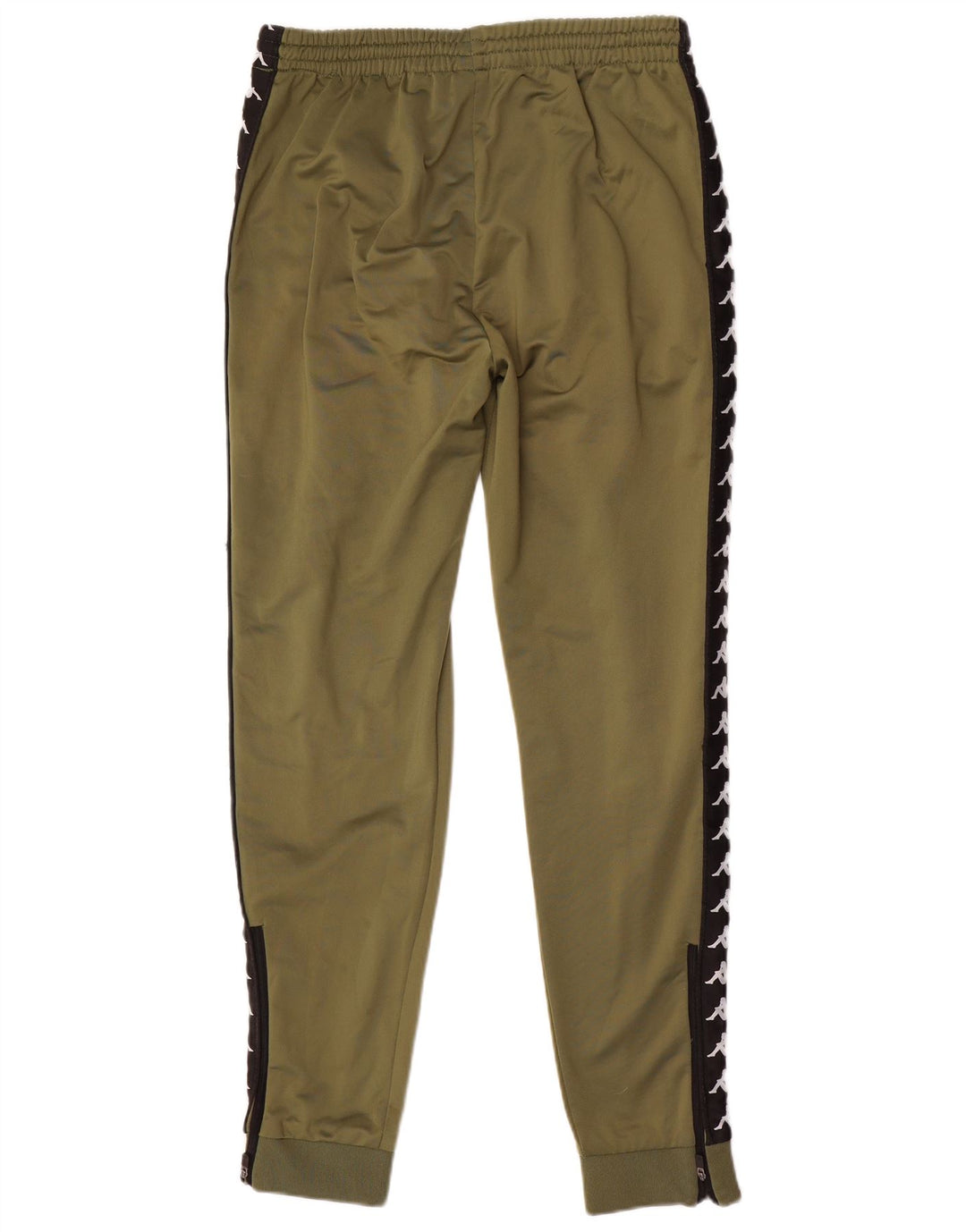 KAPPA muške trenirke s grafičkim motivima, hlače za trčanje, velike zelene boje