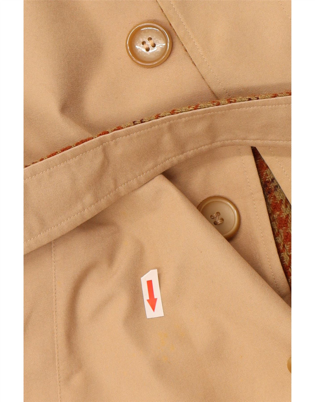 Vintage ženski kaput UK 12 Srednje bež