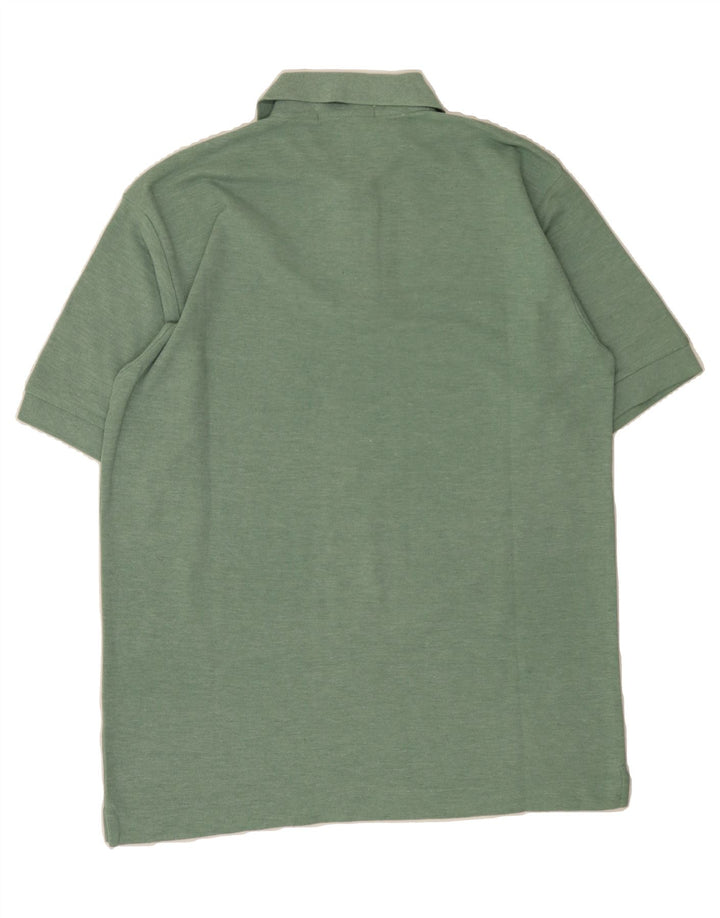 FILA Mens Polo Shirt IT 50 Medium Green Cotton Vintage Fila and Second-Hand Fila from Messina Hembry 
