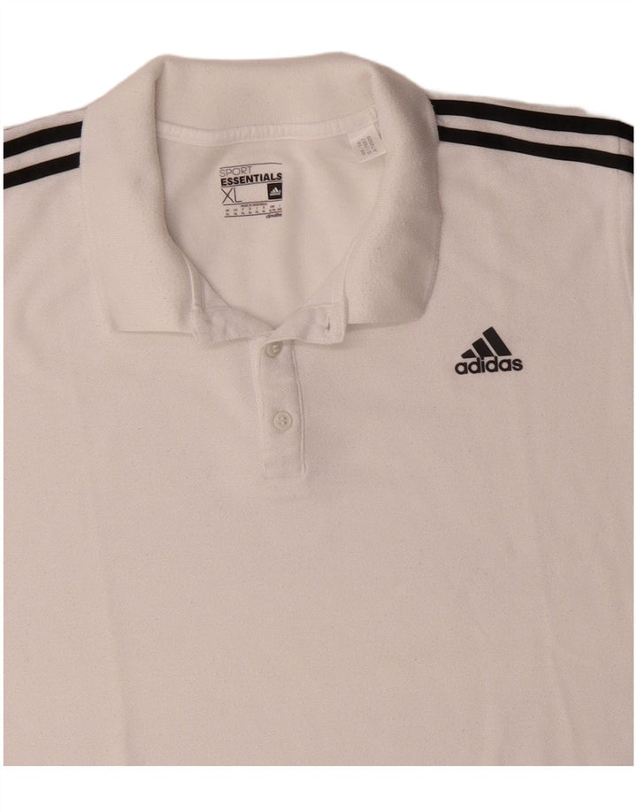 Adidas muška polo majica Climalite XL bijeli poliester