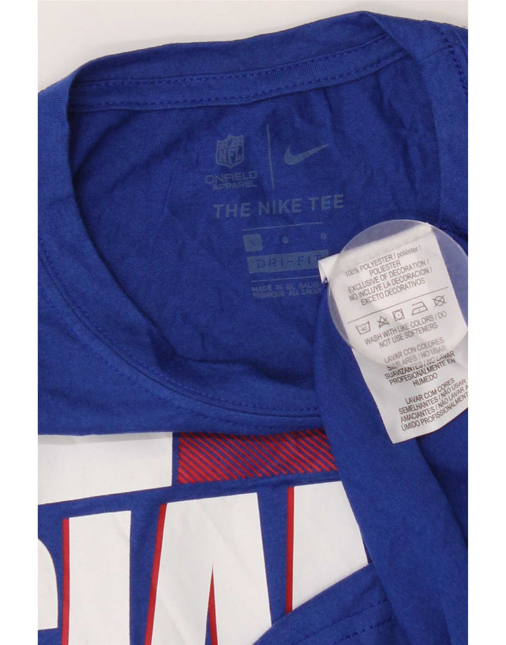 Nike Muška majica s grafičkim motivima New York Giants, veliki plavi poliester