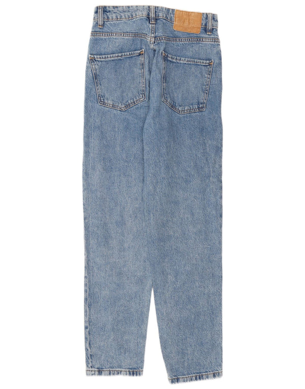 Zara ženske sužene traperice visokog struka EU 36 XS W26 L26 plavi pamuk