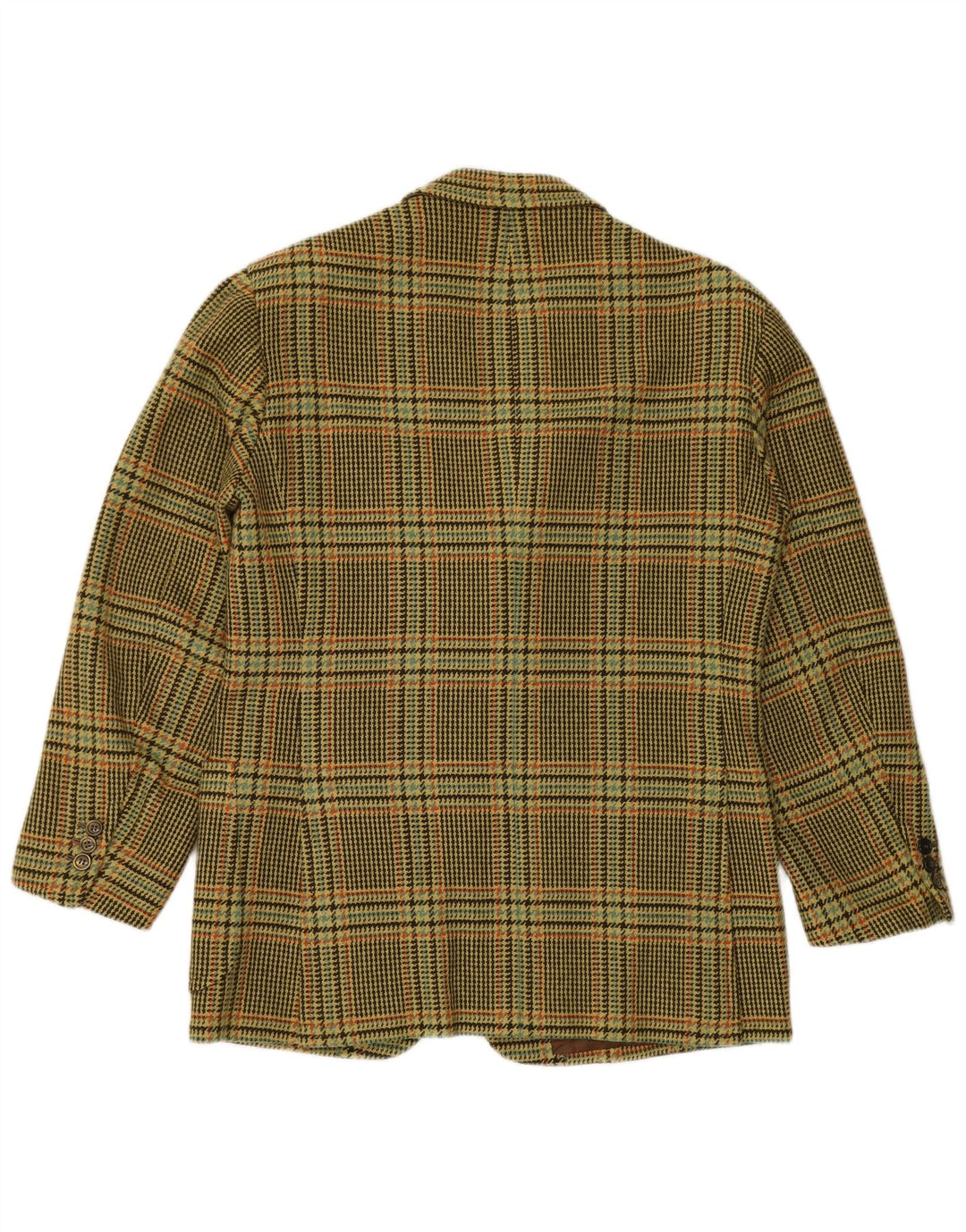 VINTAGE muška jakna sa 3 gumba UK 38 srednje zelene ptičje zube