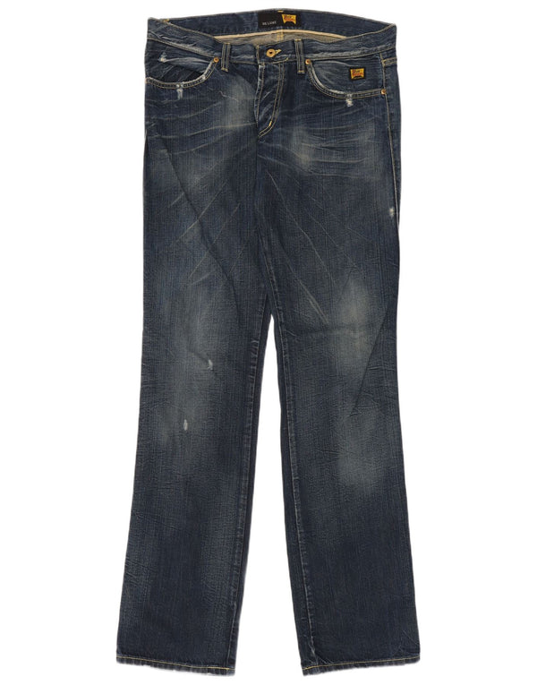 ROY ROGERS Mens Straight Jeans W34 L36 Blue Cotton