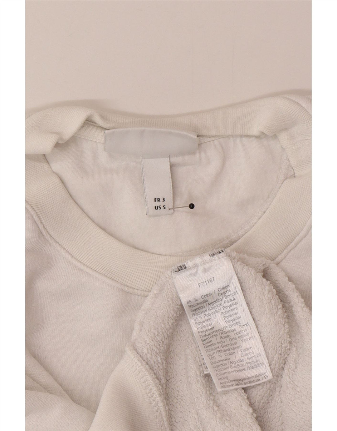 Lacoste muški džemper s grafičkim motivima veličine 3, mali bijeli pamuk