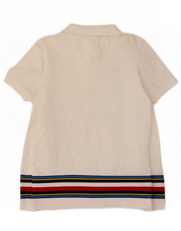Tommy Hilfiger ženska polo majica UK 10 pamuk na male bijele pruge