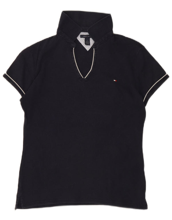 Tommy Hilfiger ženska polo majica UK 14 srednje tamnoplavi pamuk