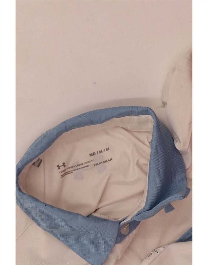 Muška polo majica Under Armour srednje bijele boje