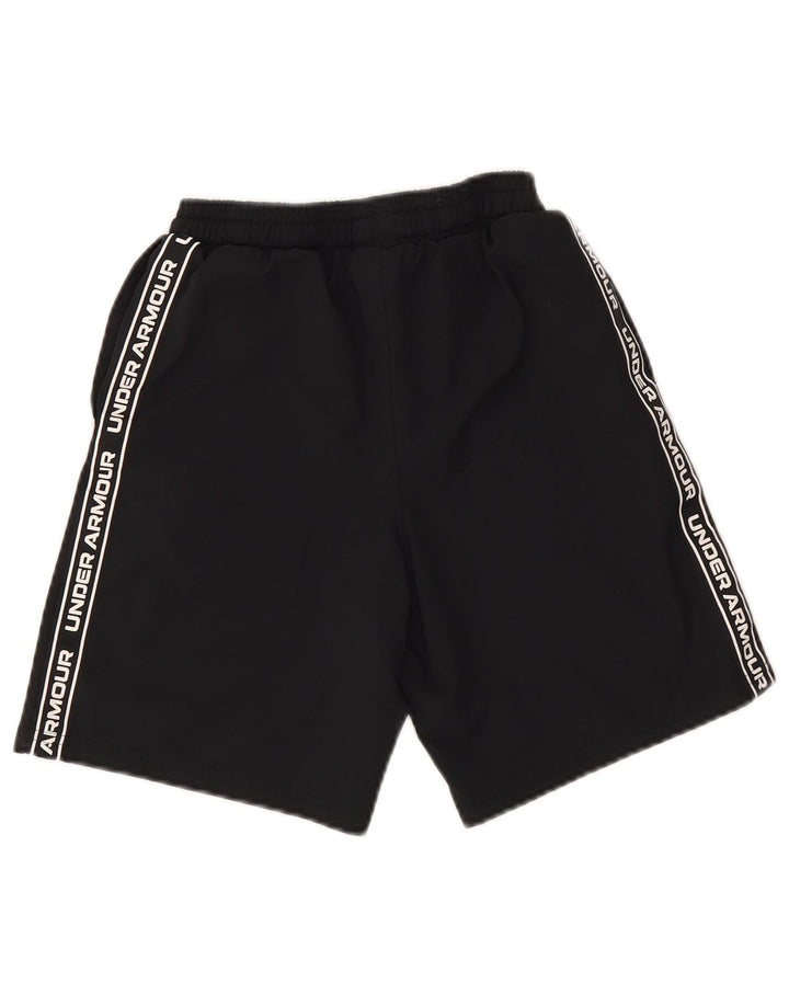 Under Armour Sportske kratke hlače za dječake 9-10 godina srednje crne poliesterske boje