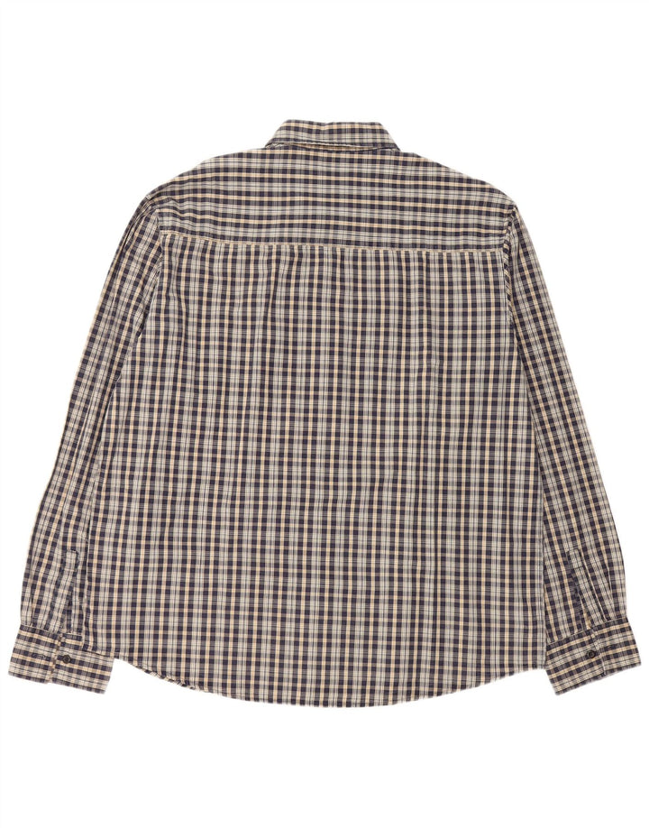 LEVI'S muška košulja XL tamnoplavi karirani poliester