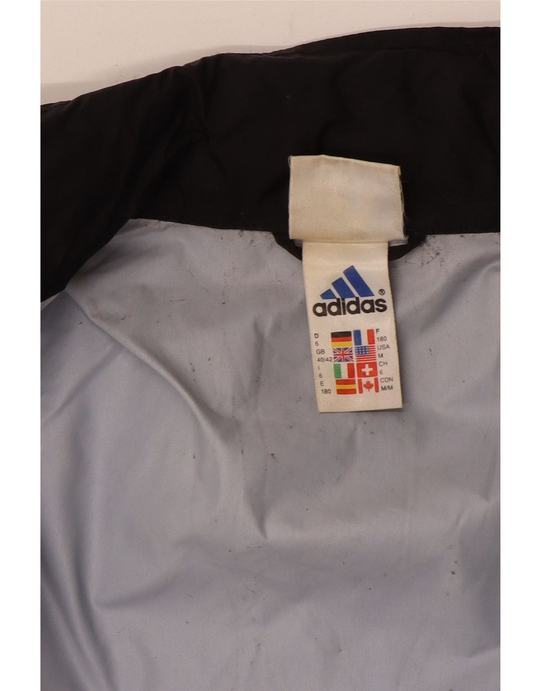 Adidas muška kišna jakna UK 40/42 srednje crna najlonska boja