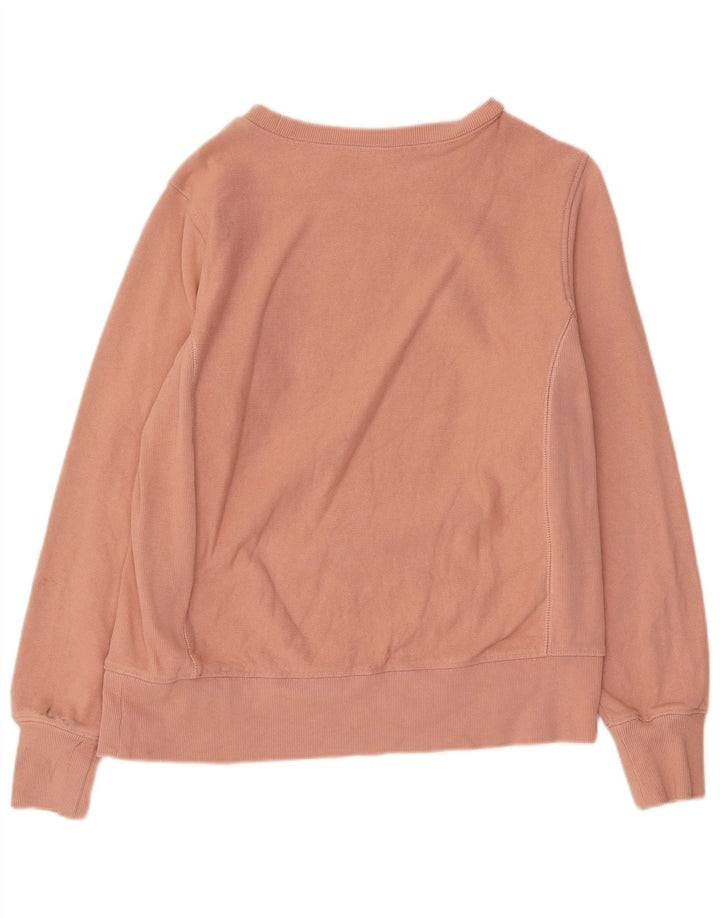 Champion Ženska majica s kratkim rukavima UK 14 Veliki ružičasti pamuk