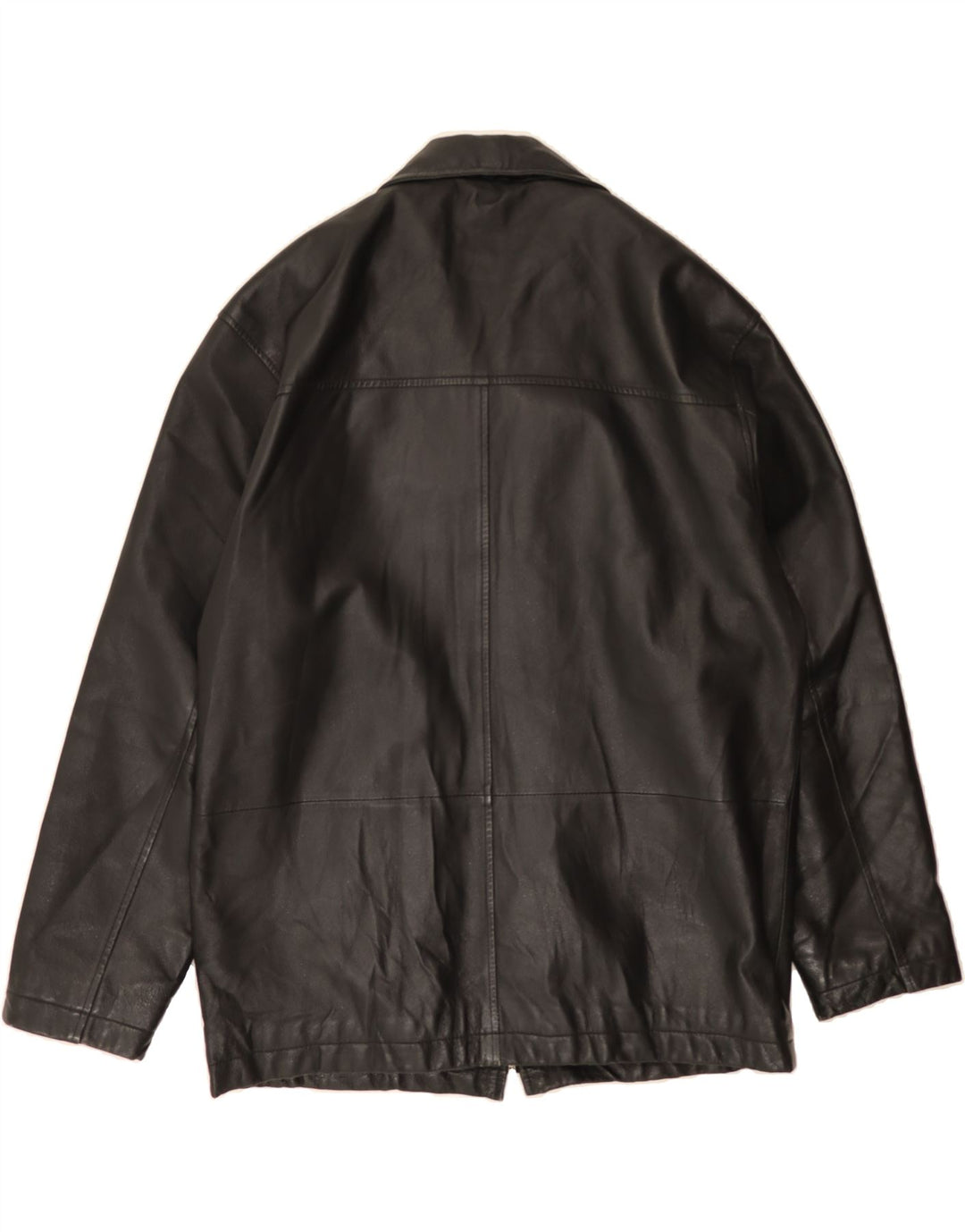 CANDA Mens Leather Jacket UK 40 Large Black Leather Vintage Canda and Second-Hand Canda from Messina Hembry 