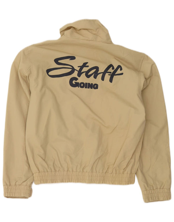 Muška jakna Sailmakers Graphic Bomber UK 34 XS bež poliamid