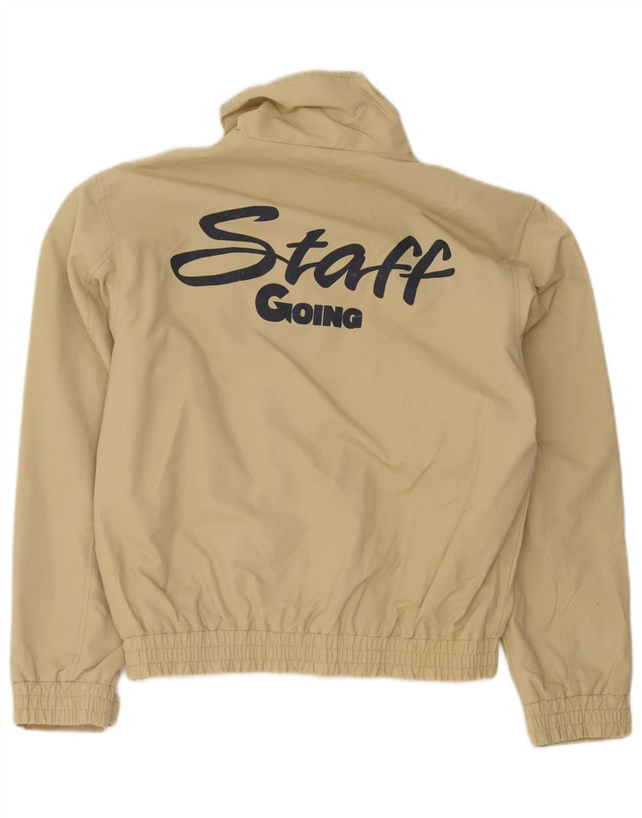 Muška jakna Sailmakers Graphic Bomber UK 34 XS bež poliamid