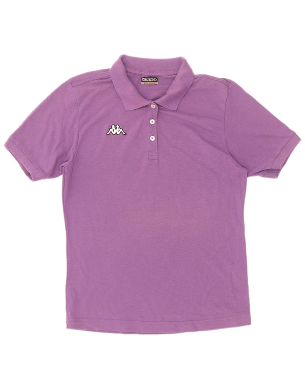 Kappa ženska polo majica UK 20 2XL ljubičasti pamuk