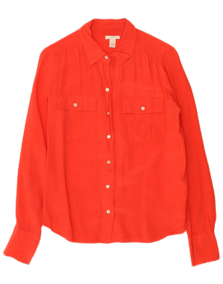 J. Crew Ženska košulja US 6 srednje crvene svile