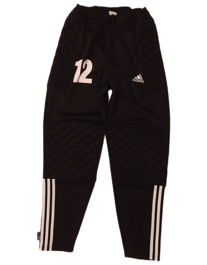 ADIDAS muške grafičke hlače za trenirku Srednje crni poliester