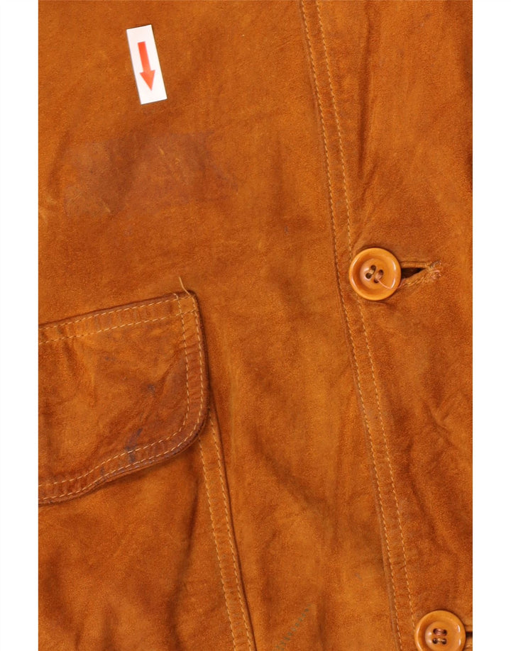 Harry&Moore muška bomber jakna od brušene kože EU 56 3XL bež kožna