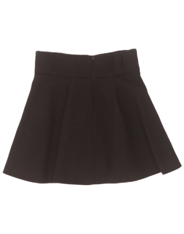 Fausto Puglisi ženska mini plisirana suknja W29 srednje crna