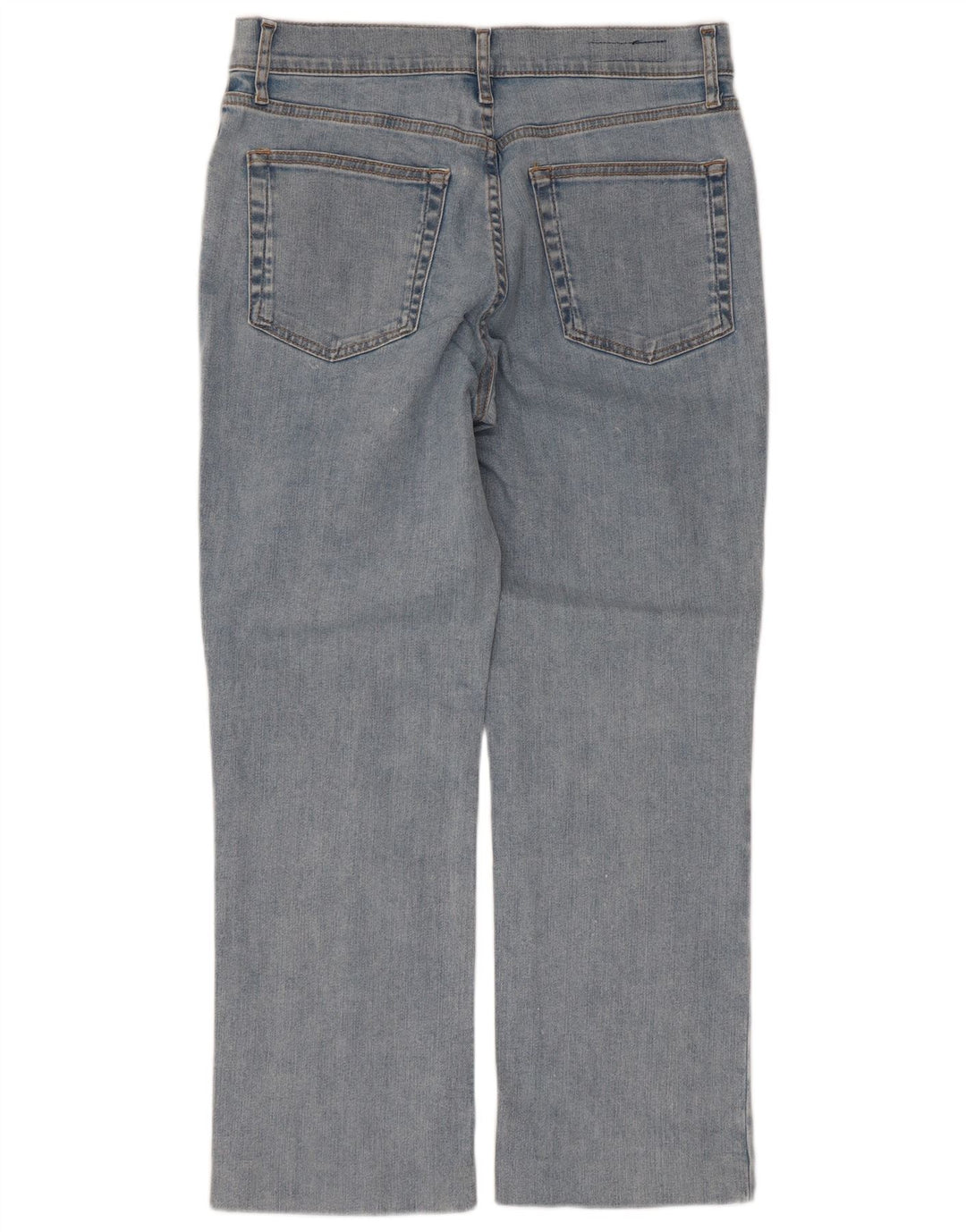 ZARA ženske ravne traperice EU 40 srednje W30 L26 plavi pamuk