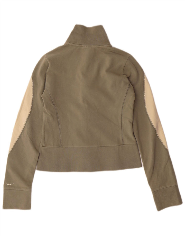 NIKE ženska gornja jakna kratke trenirke UK 8/10 Mala bež boja