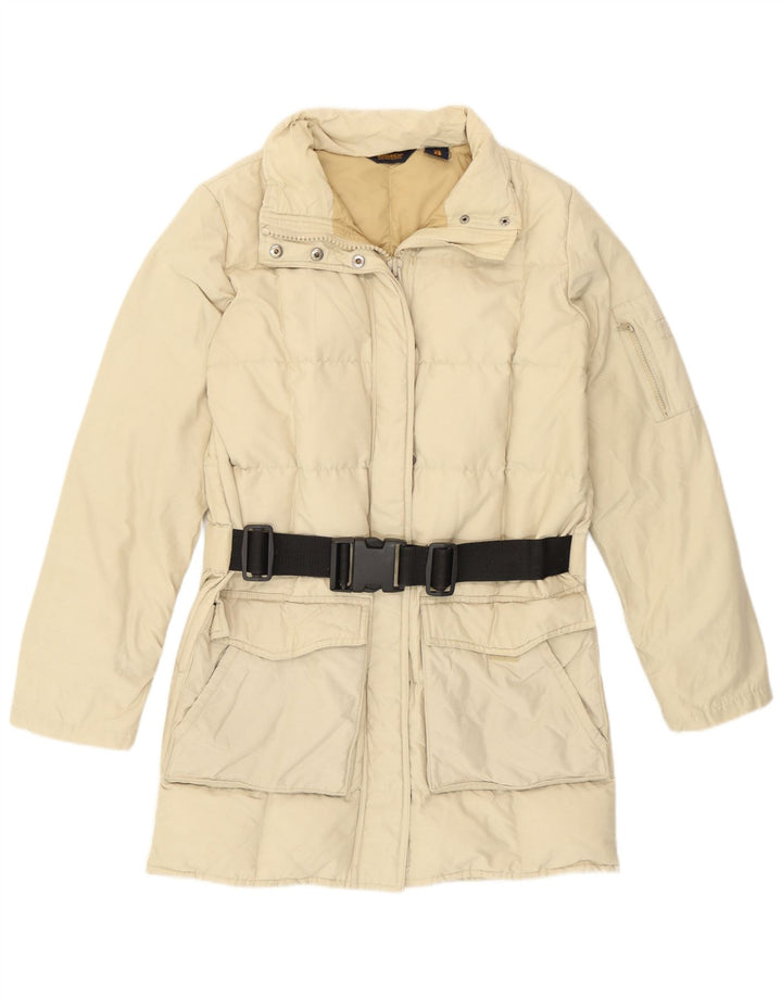 Woolrich Ženska široka podstavljena jakna UK 6 XS bež poliamid