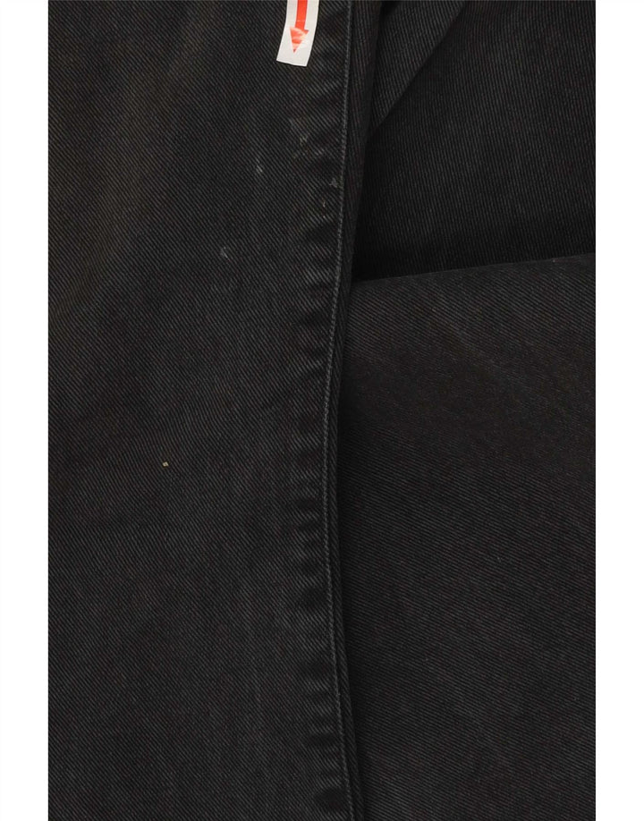 Armani Jeans muške ravne traperice W34 L32 crni pamuk