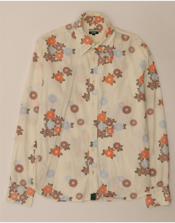 Paul Smith Muška košulja Large Off White Floral Pamuk