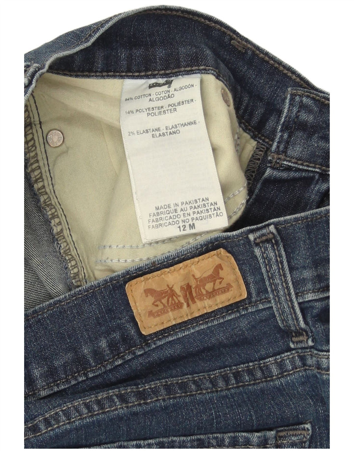 Levi's ženske 512 Bootcut traperice US 12 Large W30 L31 plavi pamuk