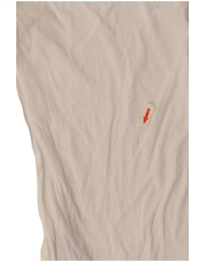 GAS Ženska majica kratkih rukava UK 12 Srednje bijeli pamuk