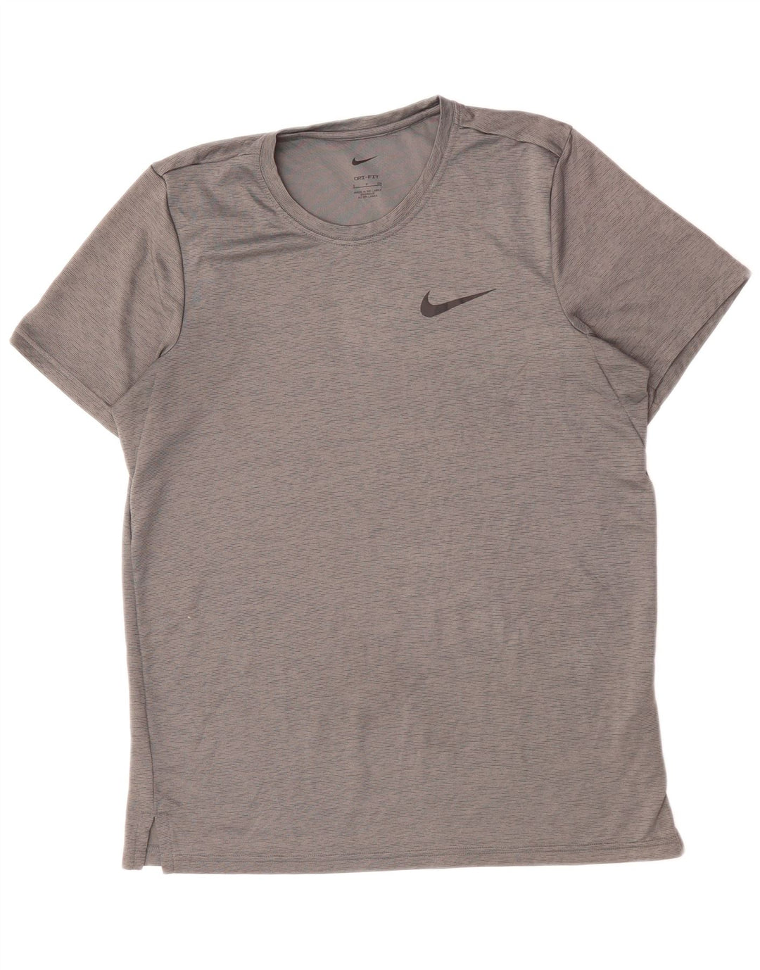 NIKE muška majica Dri Fit, mali sivi poliester