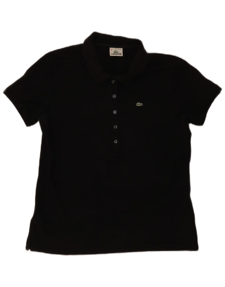Lacoste ženska polo majica veličina 48 XL crni pamuk