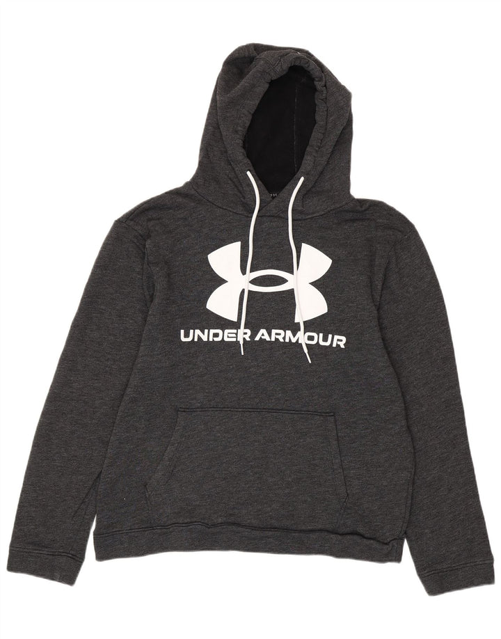 UNDER ARMOUR Muška majica s kapuljačom širokog kroja s velikim sivim točkama