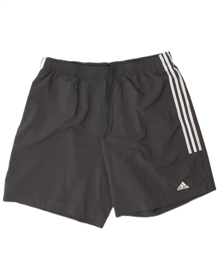 ADIDAS Mens Sport Shorts 2XL  Grey Polyester