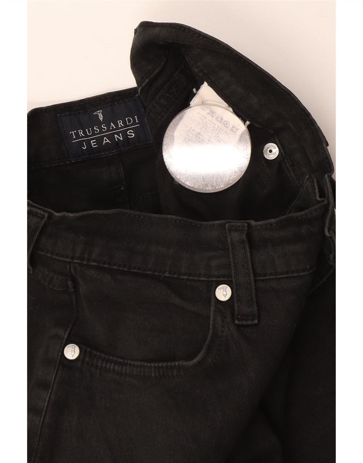 Trussardi ženske ravne traperice W26 L30 sivi pamuk