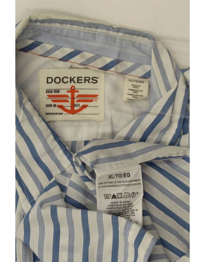 Dockers muška košulja XL pamuk s plavim prugama