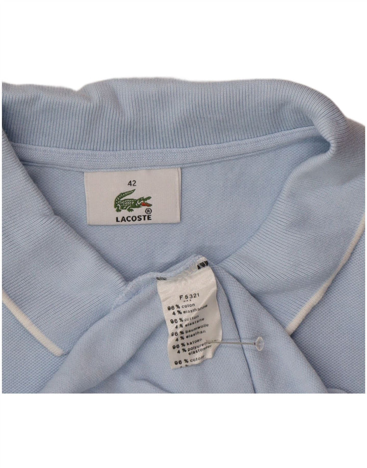 Lacoste ženska polo majica veličina 42 velika plava pamuk