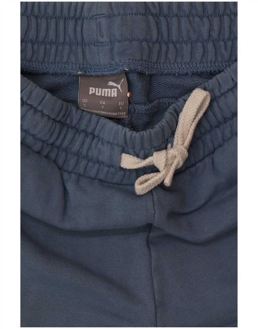 PUMA Muške kratke sportske kratke hlače s grafičkim motivima, plavi pamuk