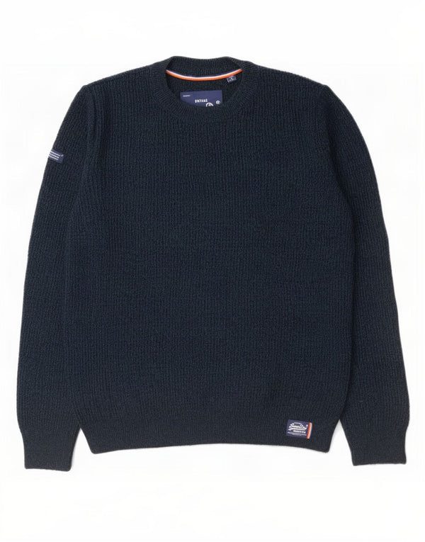Superdry muški džemper s okruglim izrezom XL tamnoplavi