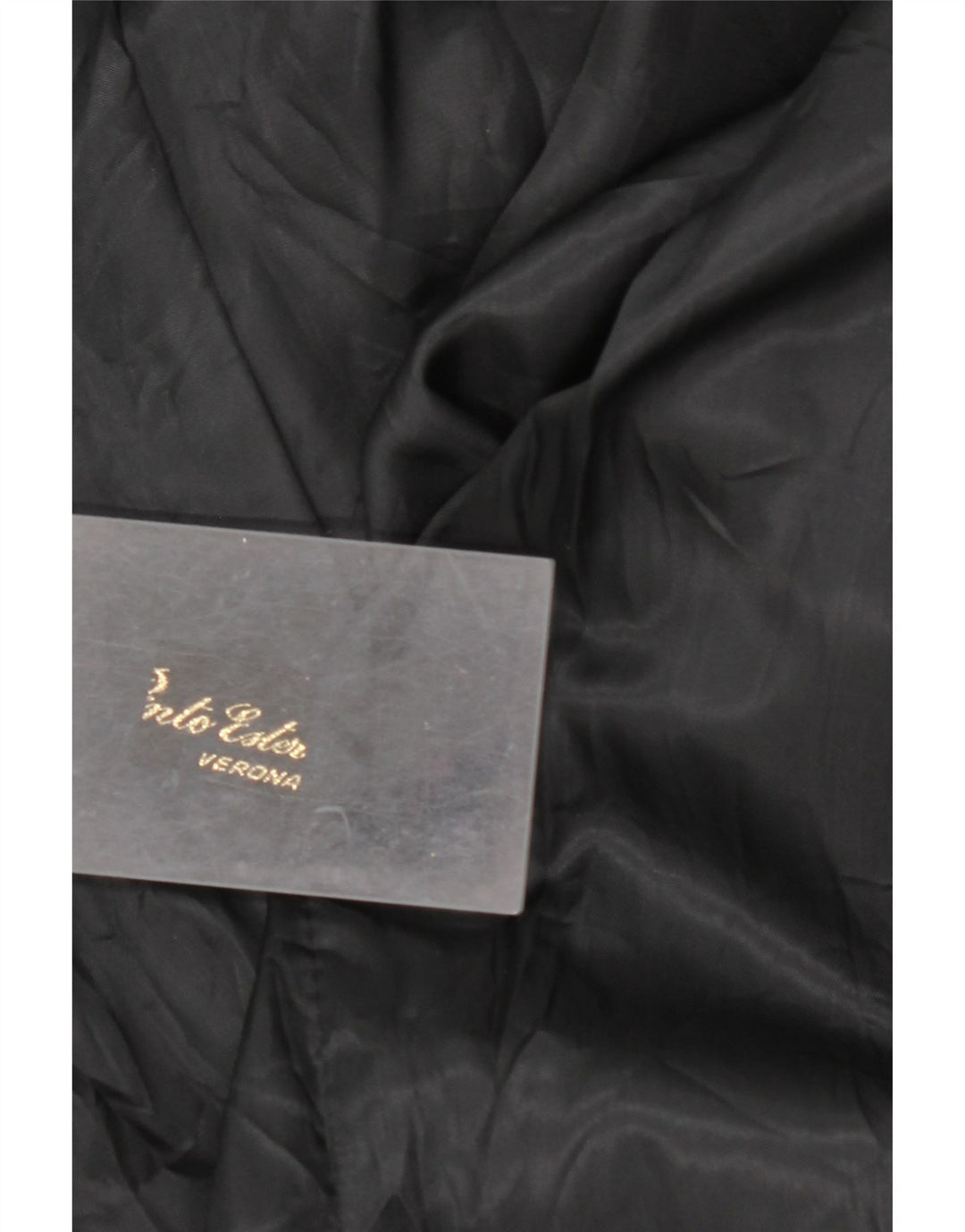 VINTAGE Ženska antilop jakna UK 14 Velika crna