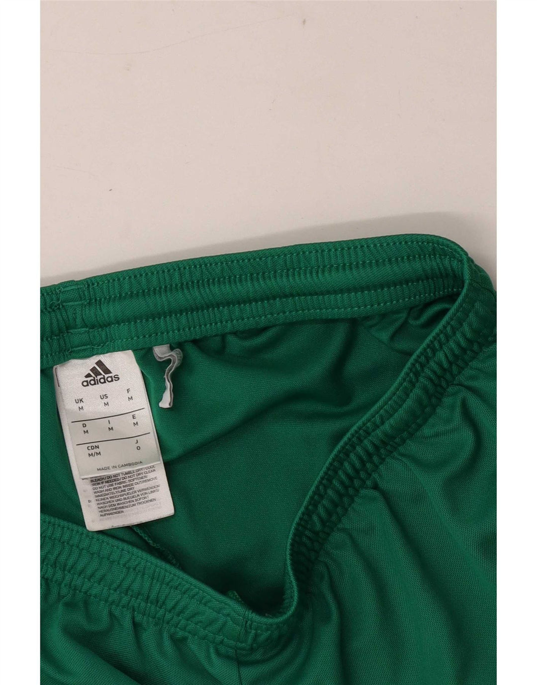 Adidas muške Climalite sportske kratke hlače srednje zelene boje od poliestera