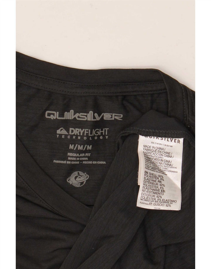 Quiksilver muški grafički prsluk regularnog kroja Srednji crni poliester