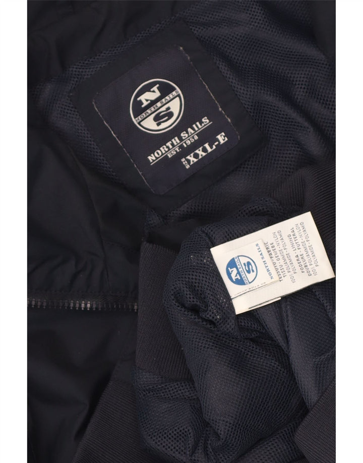 Muška bomber jakna North Sails UK 44 2XL tamnoplavi poliamid