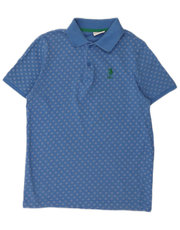 U.S. Polo Assn. Muška polo majica XS, pamuk na plave točke