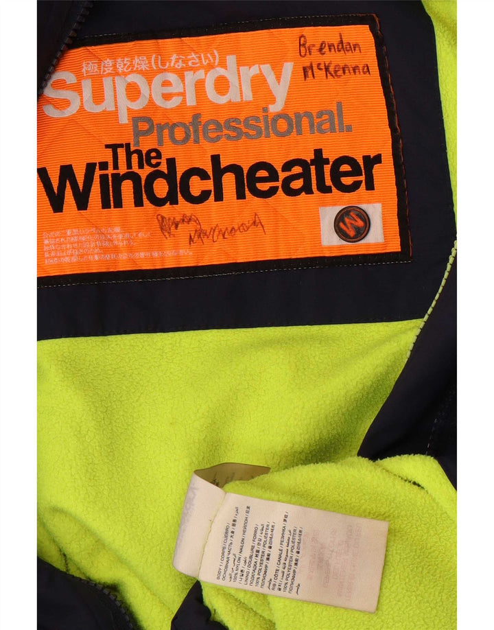 Superdry ženska jakna s vjetrovkom UK 14 srednje tamnoplava