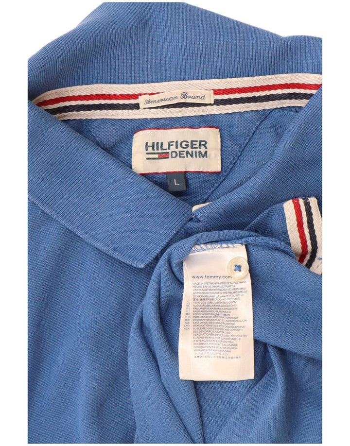 Tommy Hilfiger muška polo majica velika plava pamučna