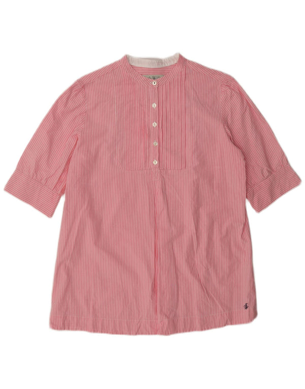 Jack Wills ženska pulover majica kratkih rukava UK 12 srednje ružičasto na pruge